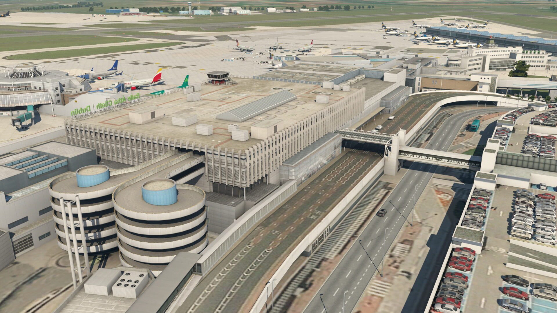 Screenshot for X-Plane 11: Aerosoft - Airport Dublin V2.0