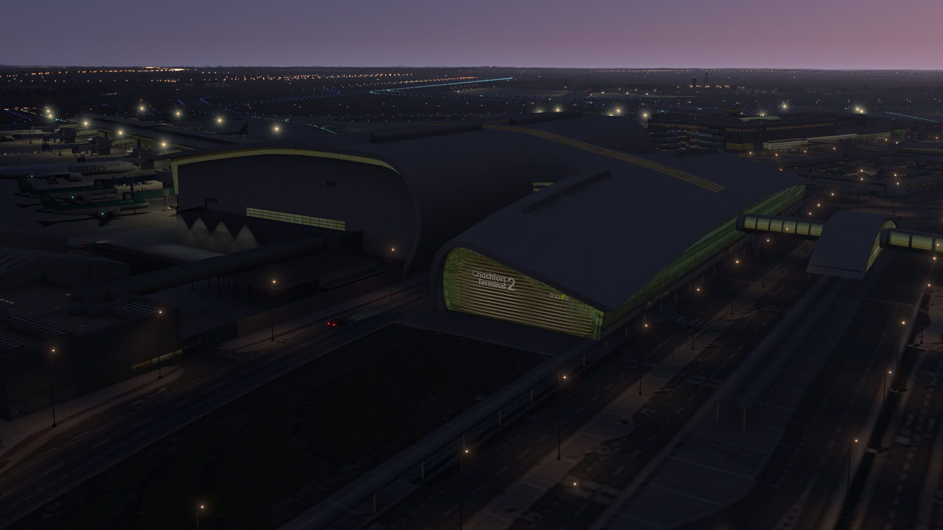 Screenshot for X-Plane 11: Aerosoft - Airport Dublin V2.0