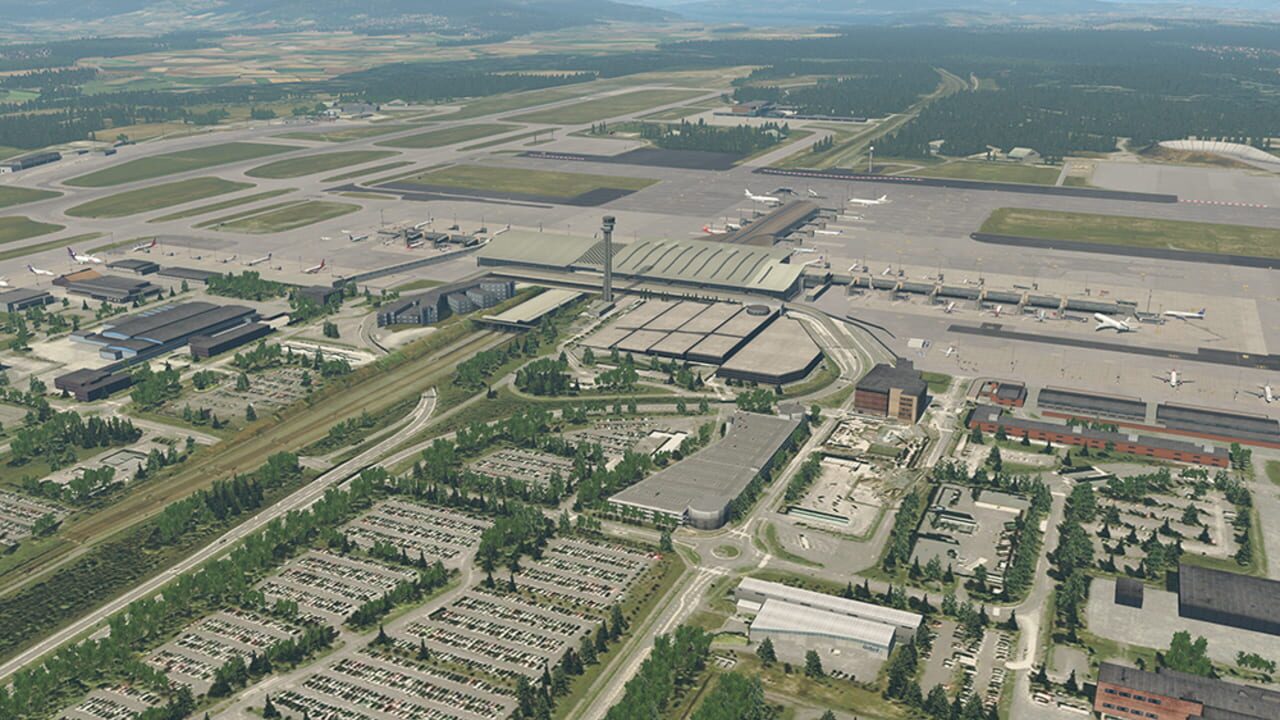 Screenshot for X-Plane 11: Aerosoft Airport Oslo