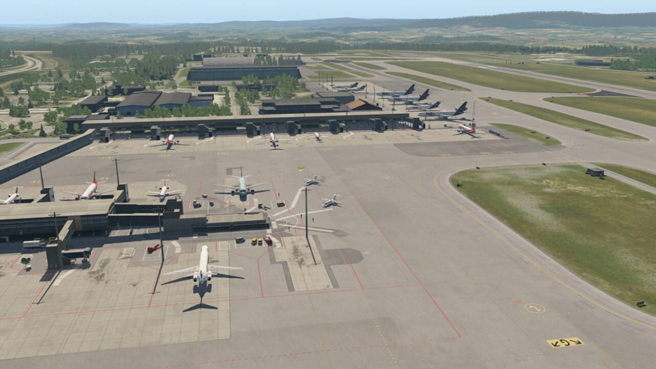 Screenshot for X-Plane 11: Aerosoft Airport Oslo
