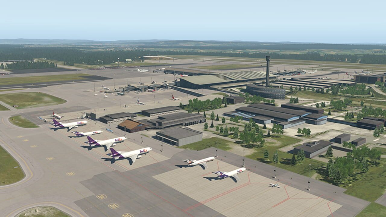 Screenshot for X-Plane 11: Aerosoft Airport Oslo