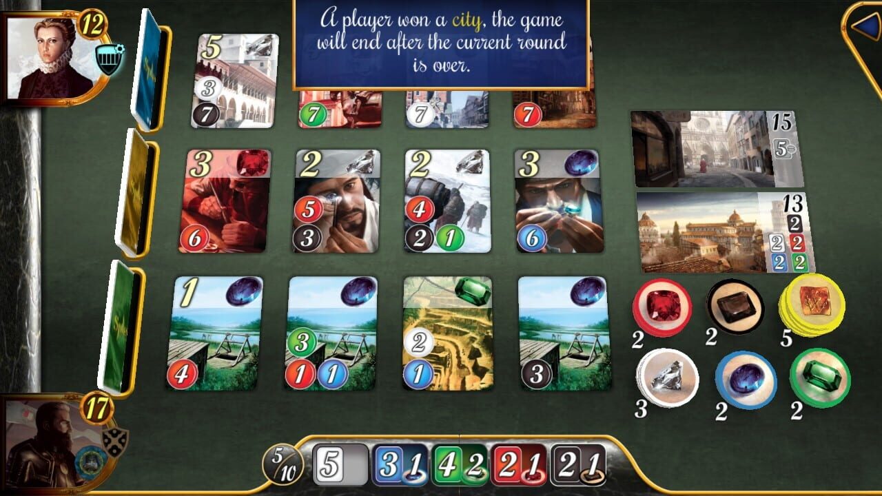 Screenshot for Splendor: The Cities