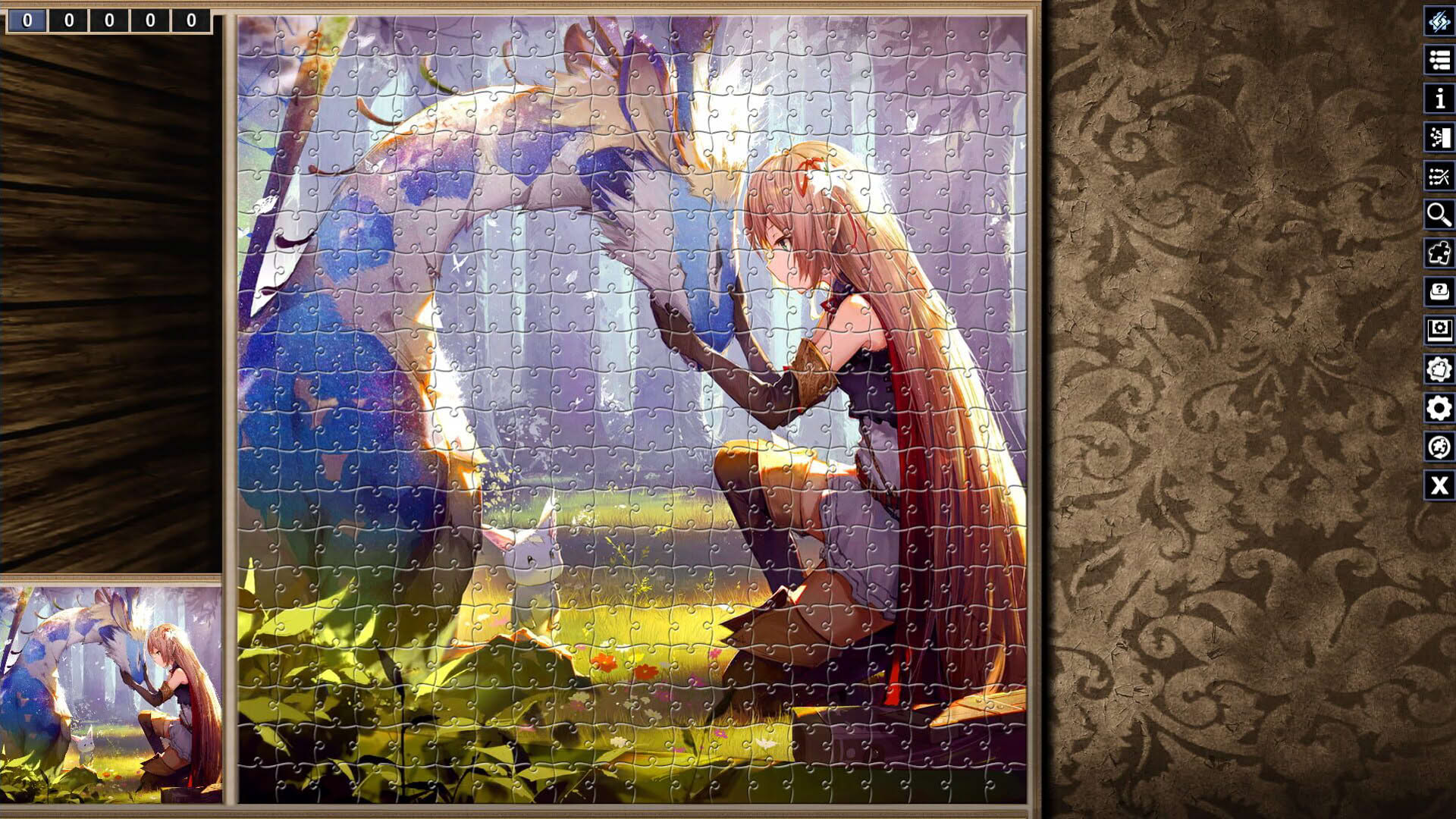 Screenshot for Pixel Puzzles: Illustrations & Anime