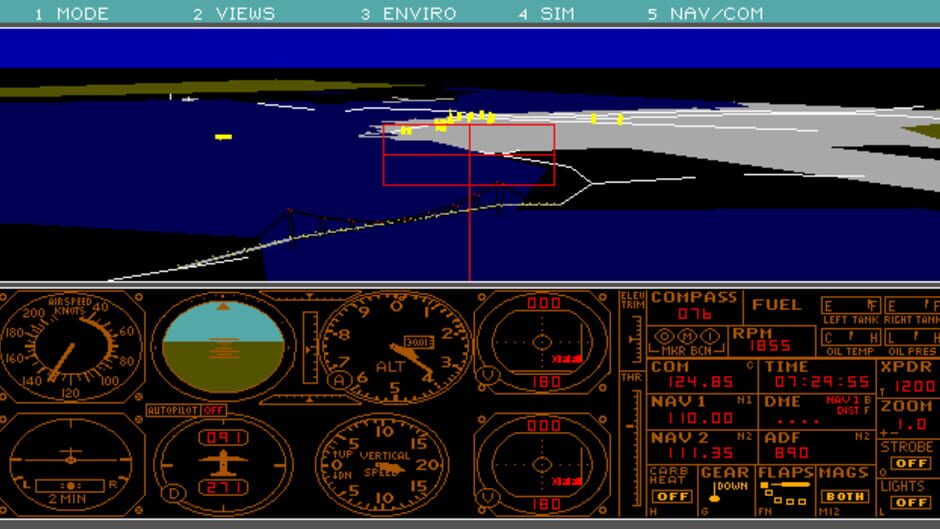 Screenshot for Microsoft Flight Simulator 3.0