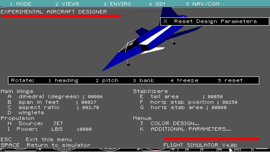 Screenshot for Microsoft Flight Simulator 4.0