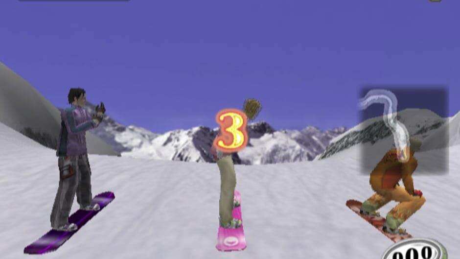 Screenshot for Snowboard Racer 2