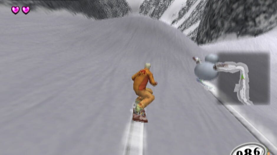 Screenshot for Snowboard Racer 2