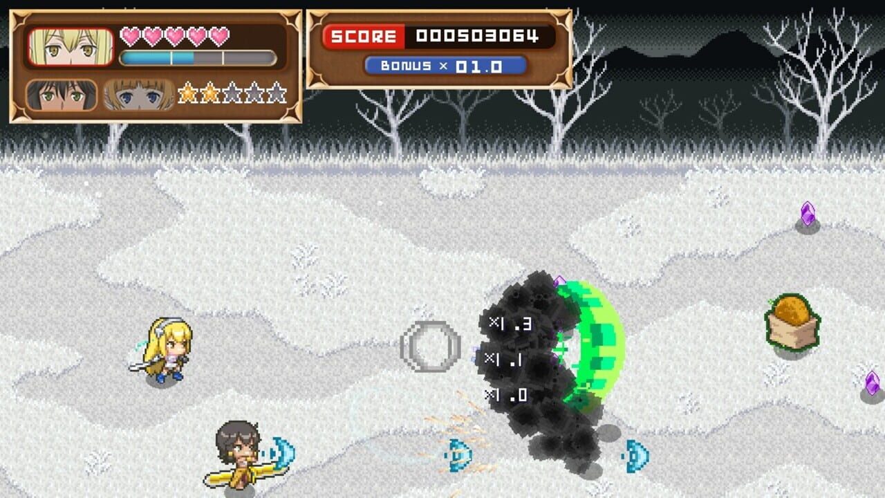 Screenshot for Is It Wrong to Try to Shoot 'em Up Girls in a Dungeon?