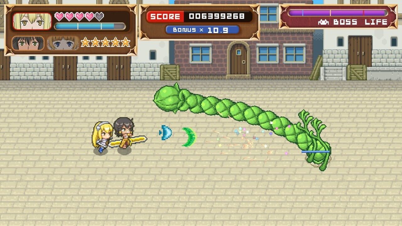 Screenshot for Is It Wrong to Try to Shoot 'em Up Girls in a Dungeon?