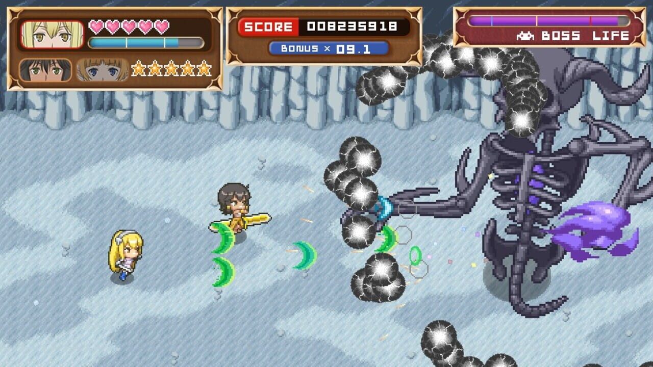 Screenshot for Is It Wrong to Try to Shoot 'em Up Girls in a Dungeon?