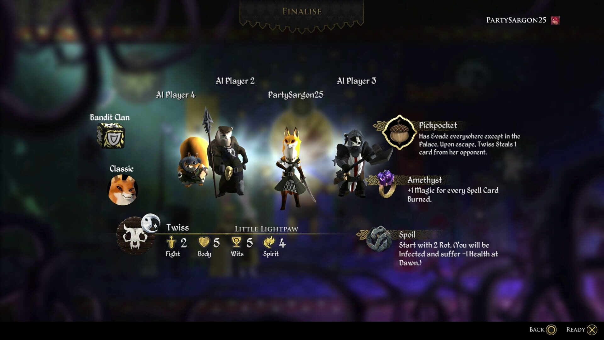 Screenshot for Armello: The Bandit Clan