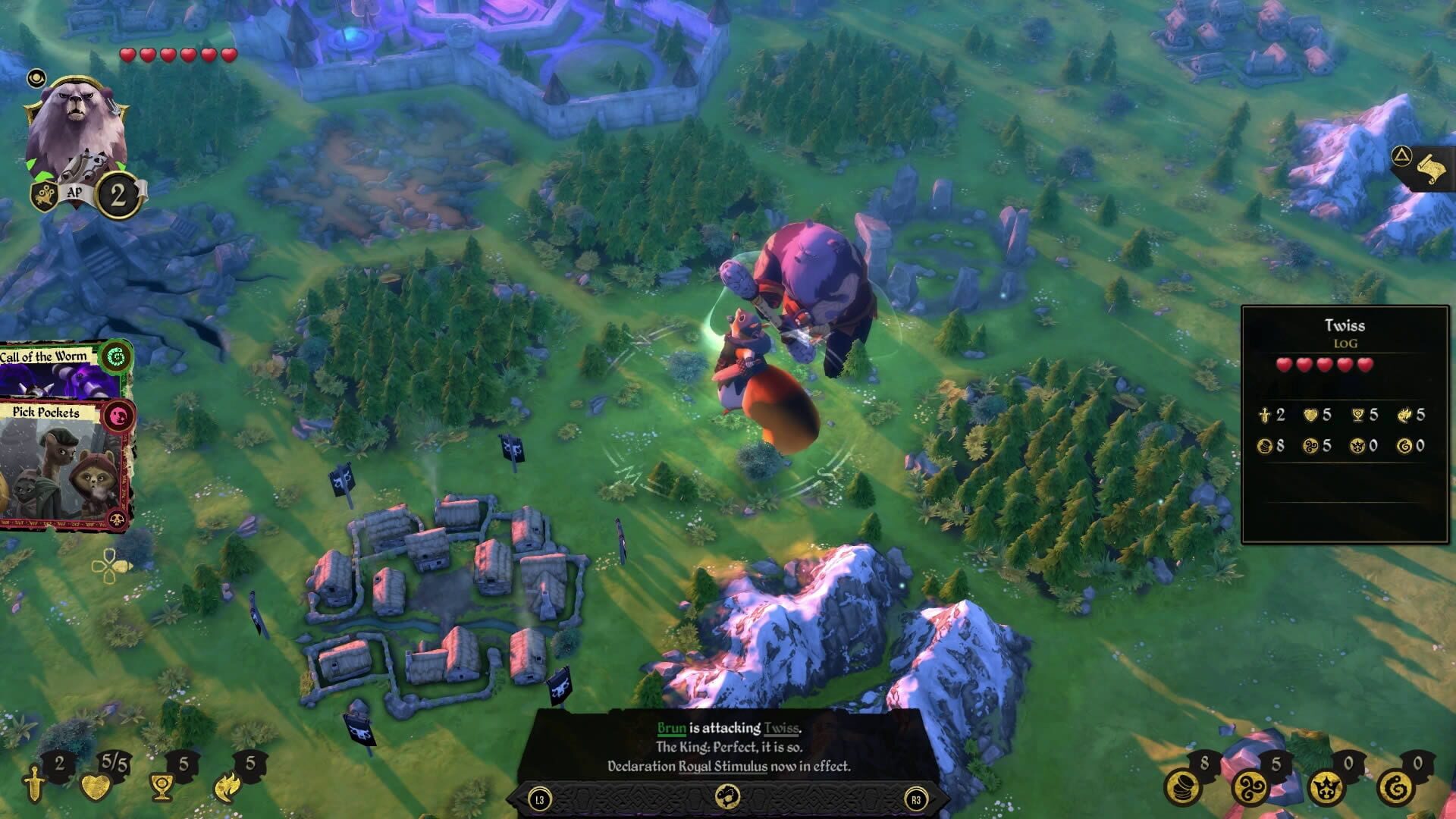 Screenshot for Armello: The Bandit Clan