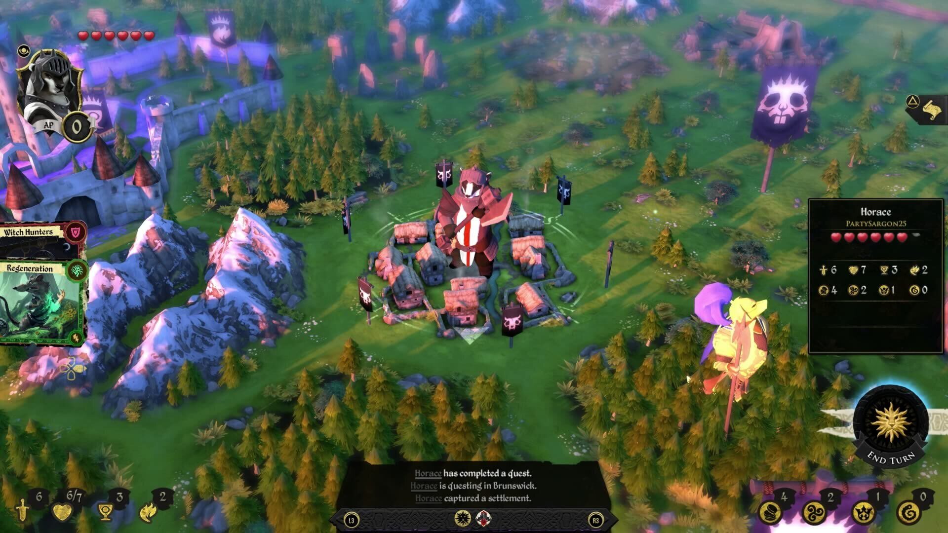 Screenshot for Armello: The Bandit Clan