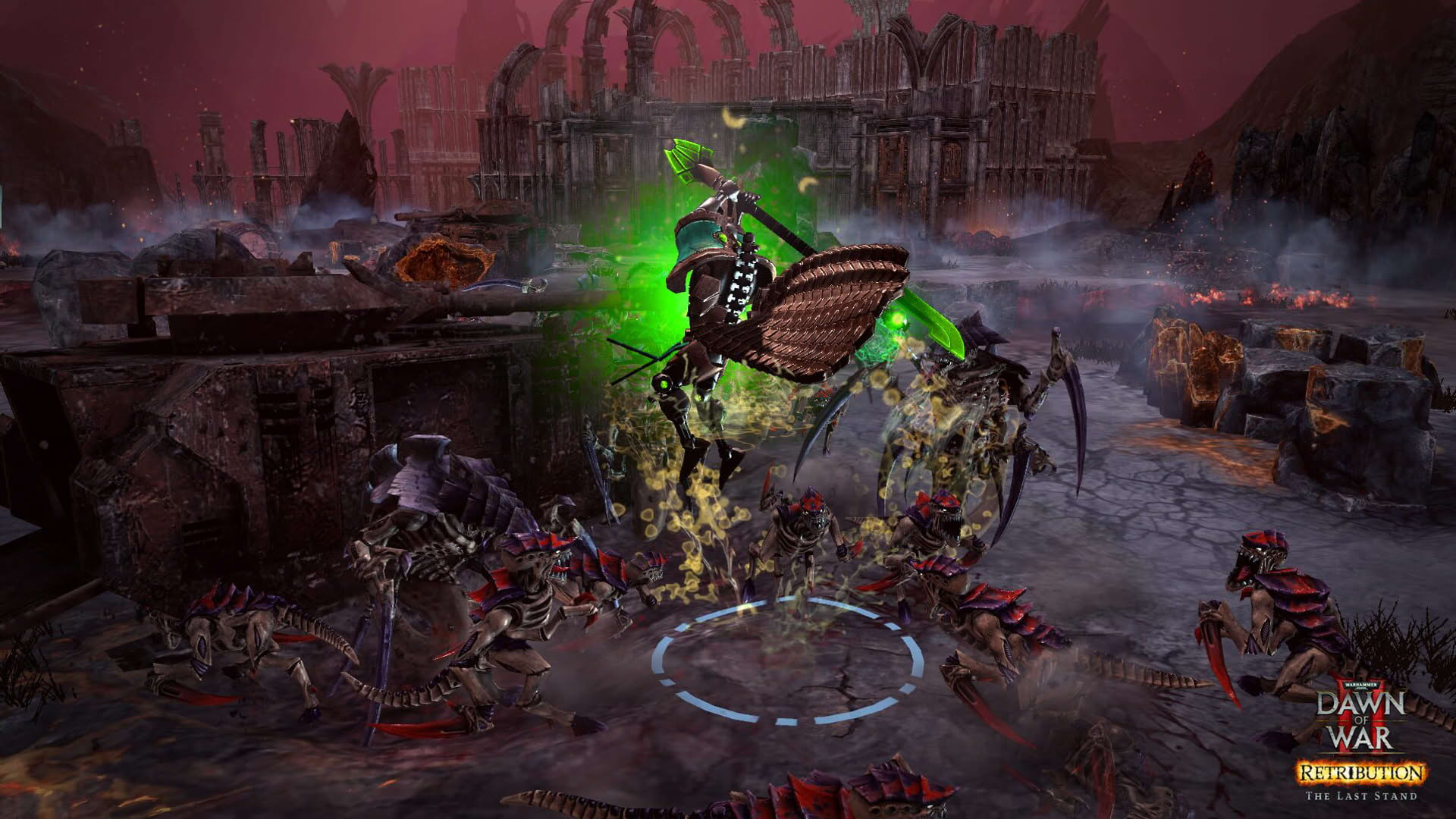 Screenshot for Warhammer 40,000: Dawn of War II - Retribution: The Last Stand Necron Overlord