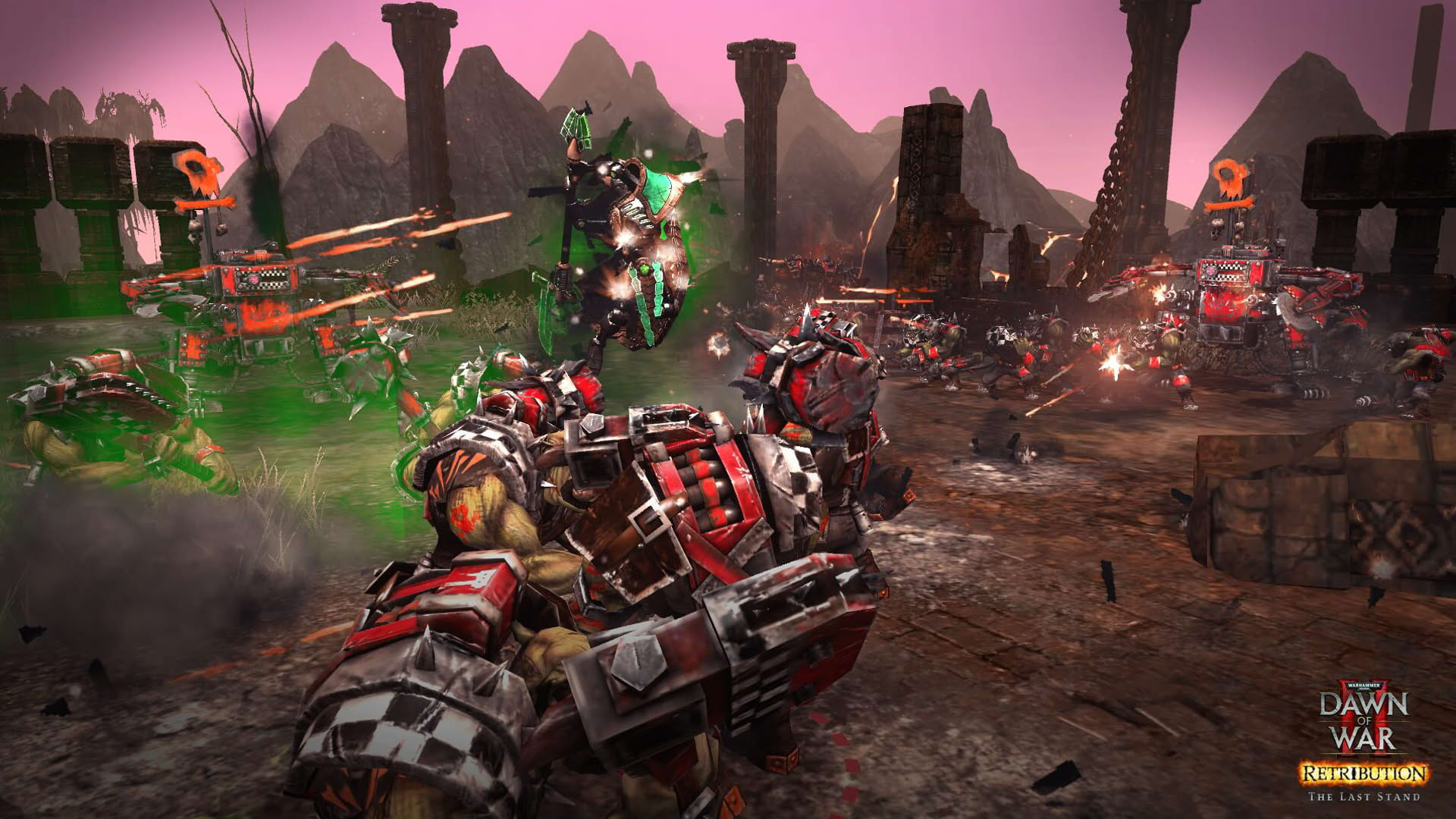 Screenshot for Warhammer 40,000: Dawn of War II - Retribution: The Last Stand Necron Overlord