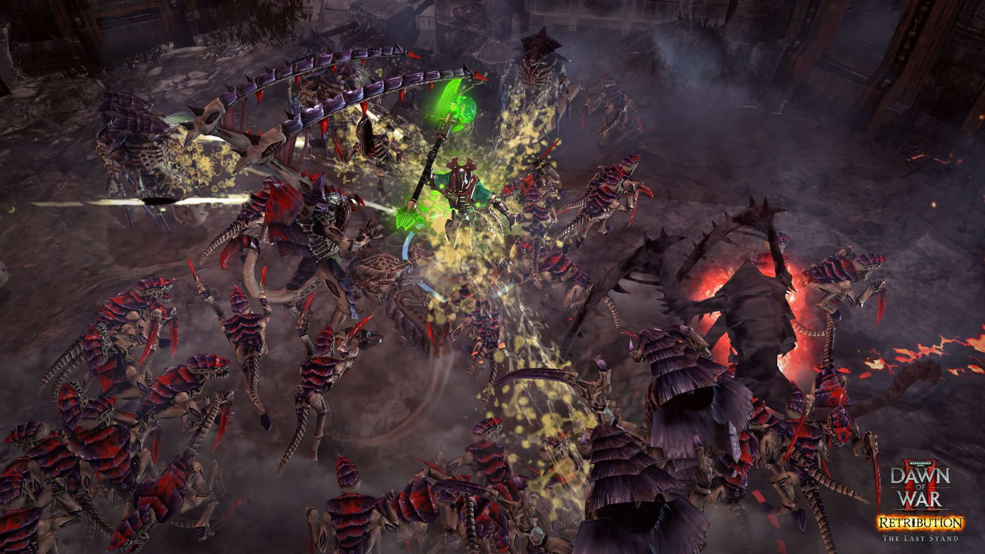 Screenshot for Warhammer 40,000: Dawn of War II - Retribution: The Last Stand Necron Overlord