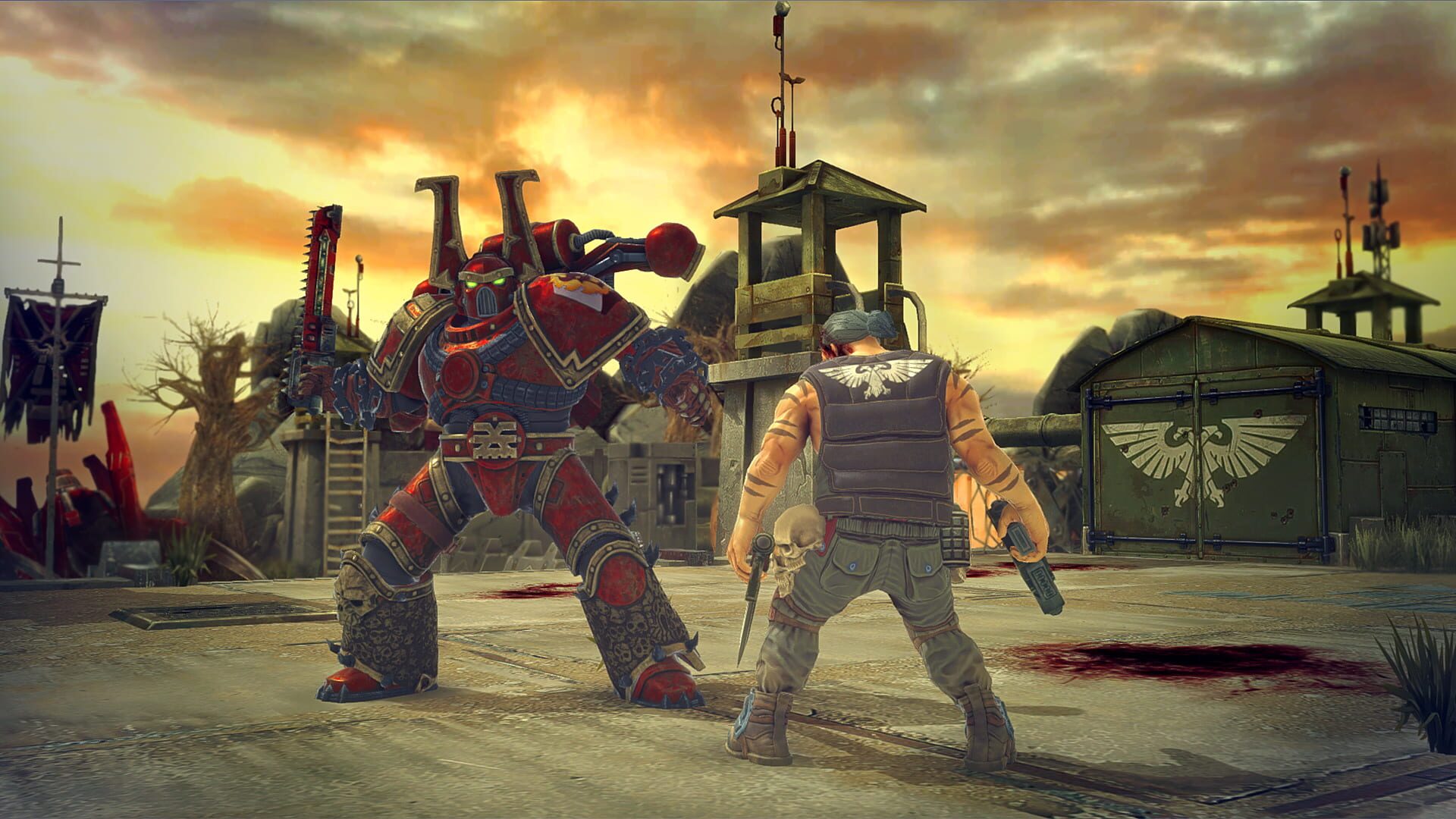 Screenshot for Warhammer 40,000: Space Wolf - Fall of Kanak