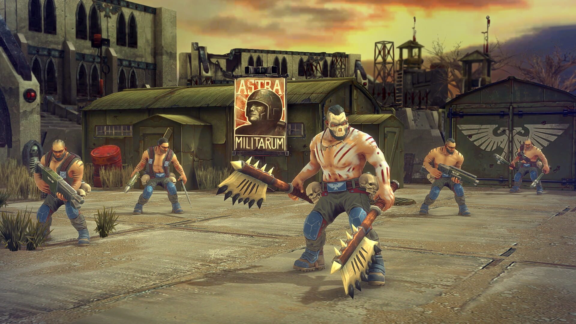 Screenshot for Warhammer 40,000: Space Wolf - Fall of Kanak