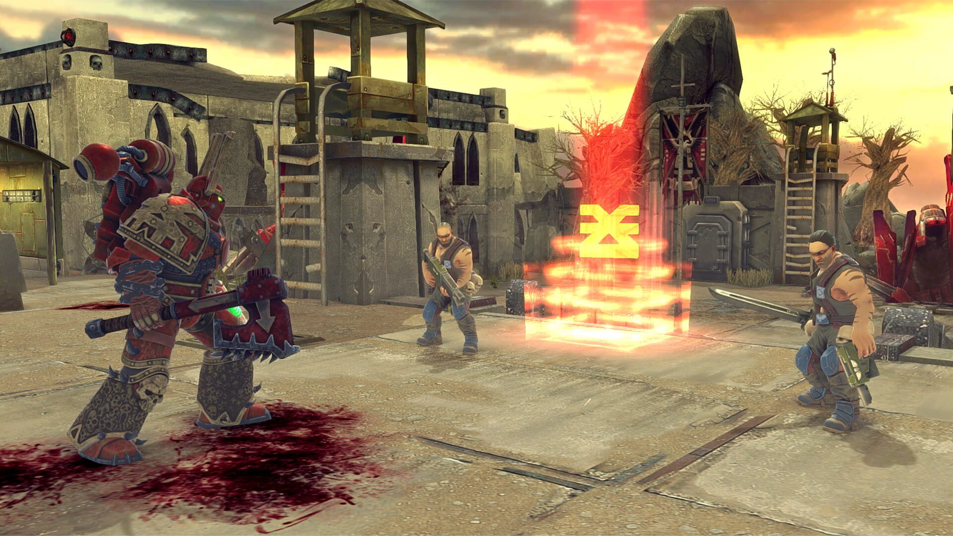 Screenshot for Warhammer 40,000: Space Wolf - Fall of Kanak
