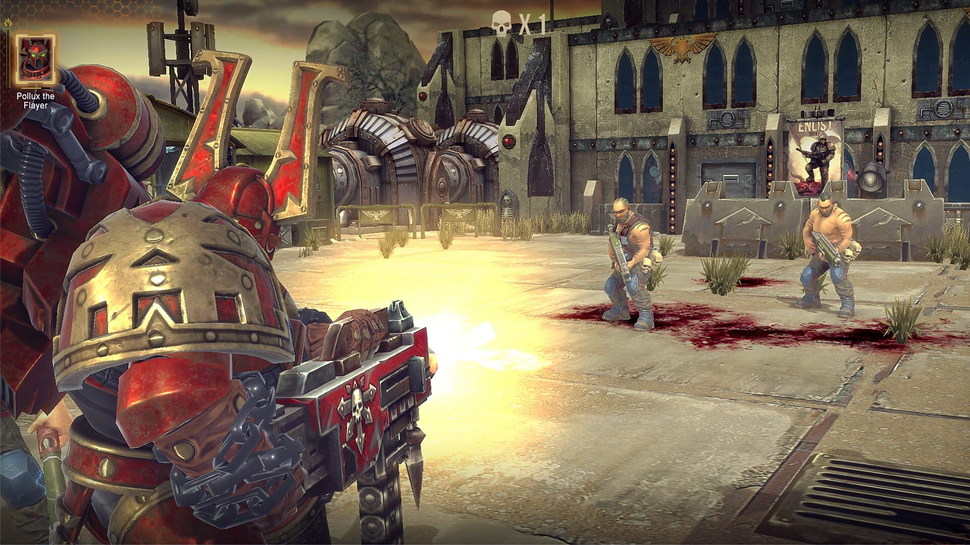 Screenshot for Warhammer 40,000: Space Wolf - Fall of Kanak