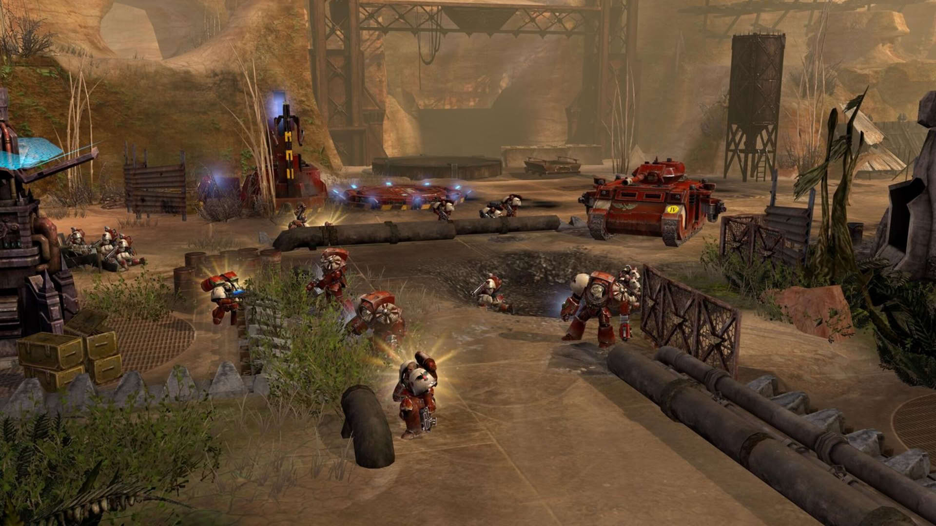 Screenshot for Warhammer 40,000: Dawn of War II - Retribution Space Marines Race Pack