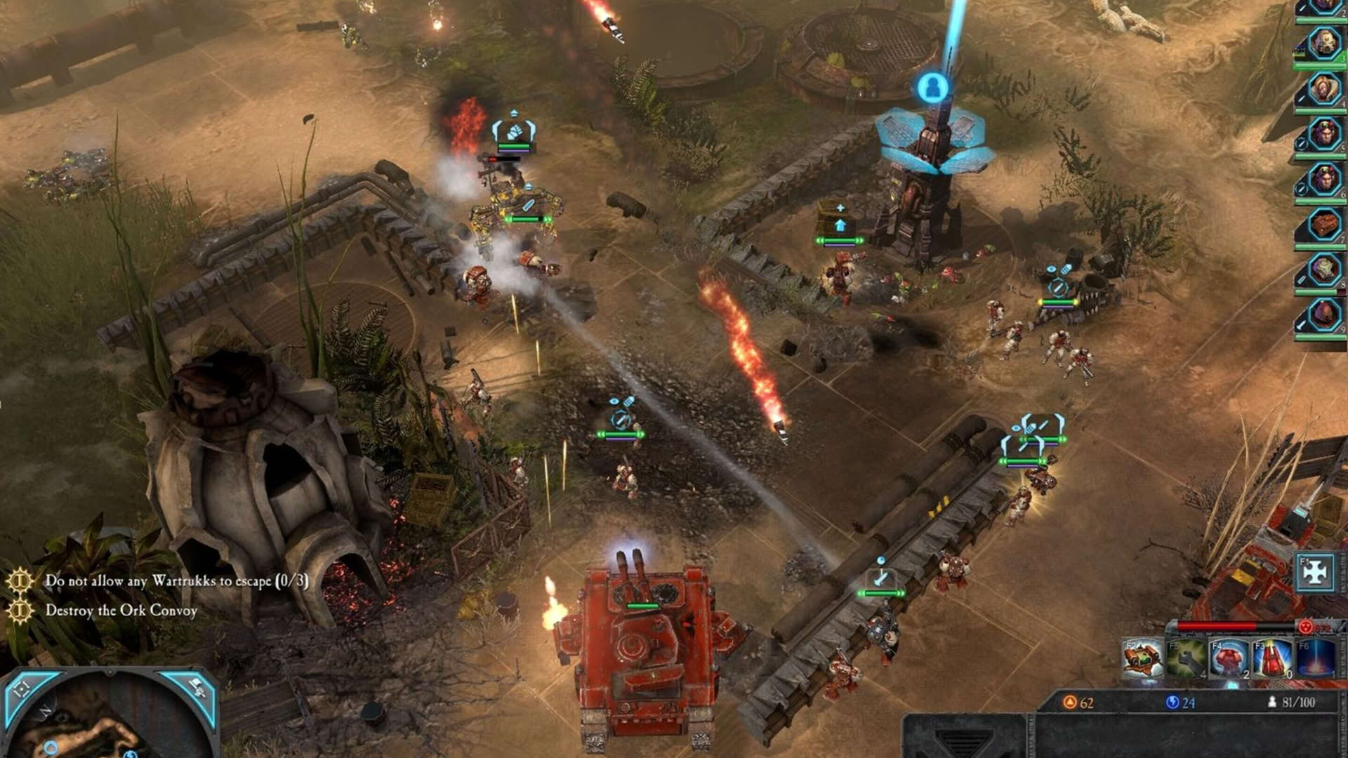Screenshot for Warhammer 40,000: Dawn of War II - Retribution Space Marines Race Pack