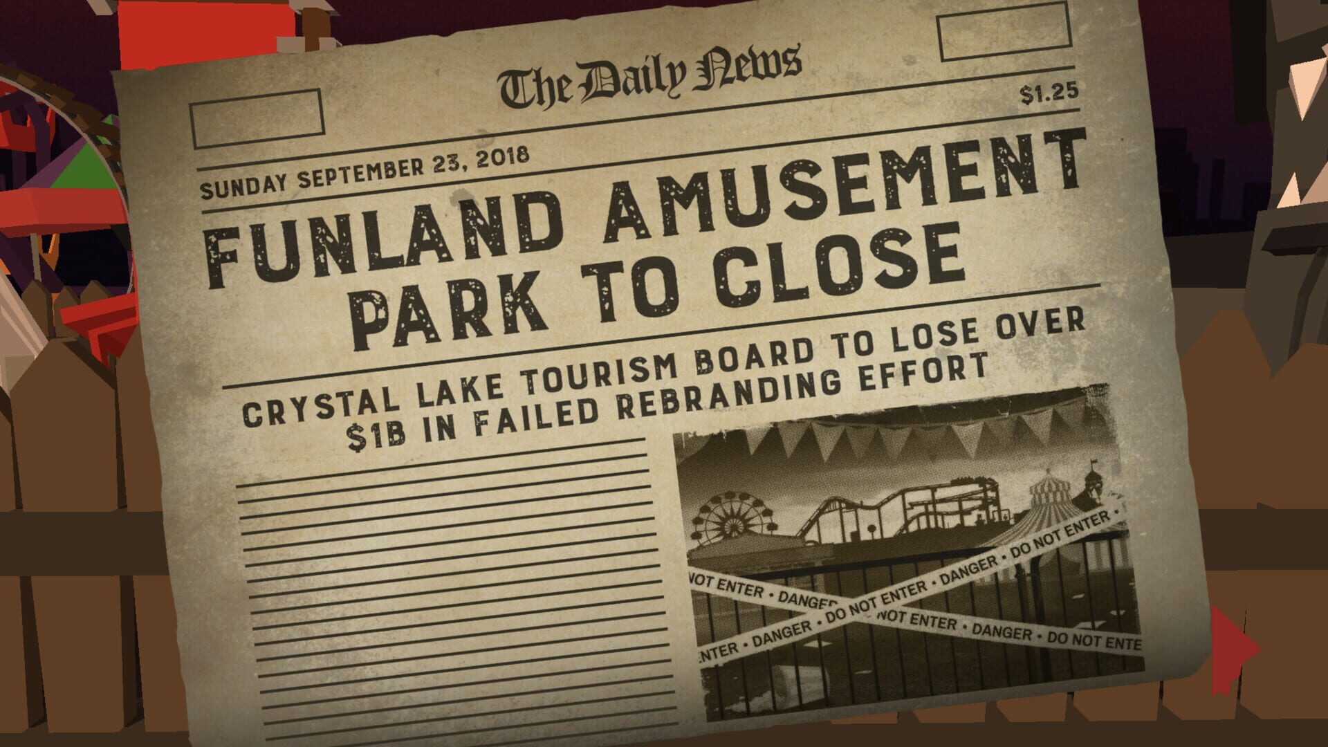 Screenshot for Friday the 13th: Killer Puzzle - Episode 6: Slayground