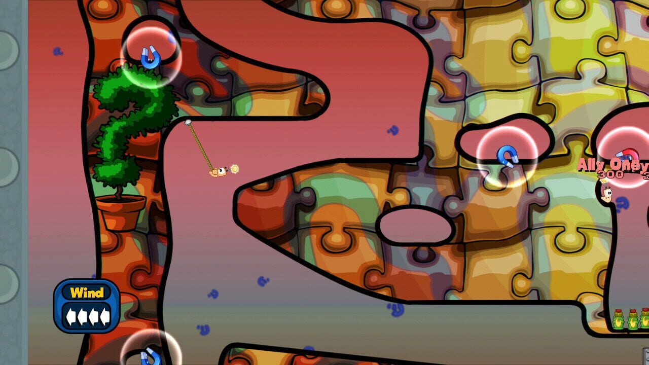 Screenshot for Worms Reloaded: Puzzle Pack