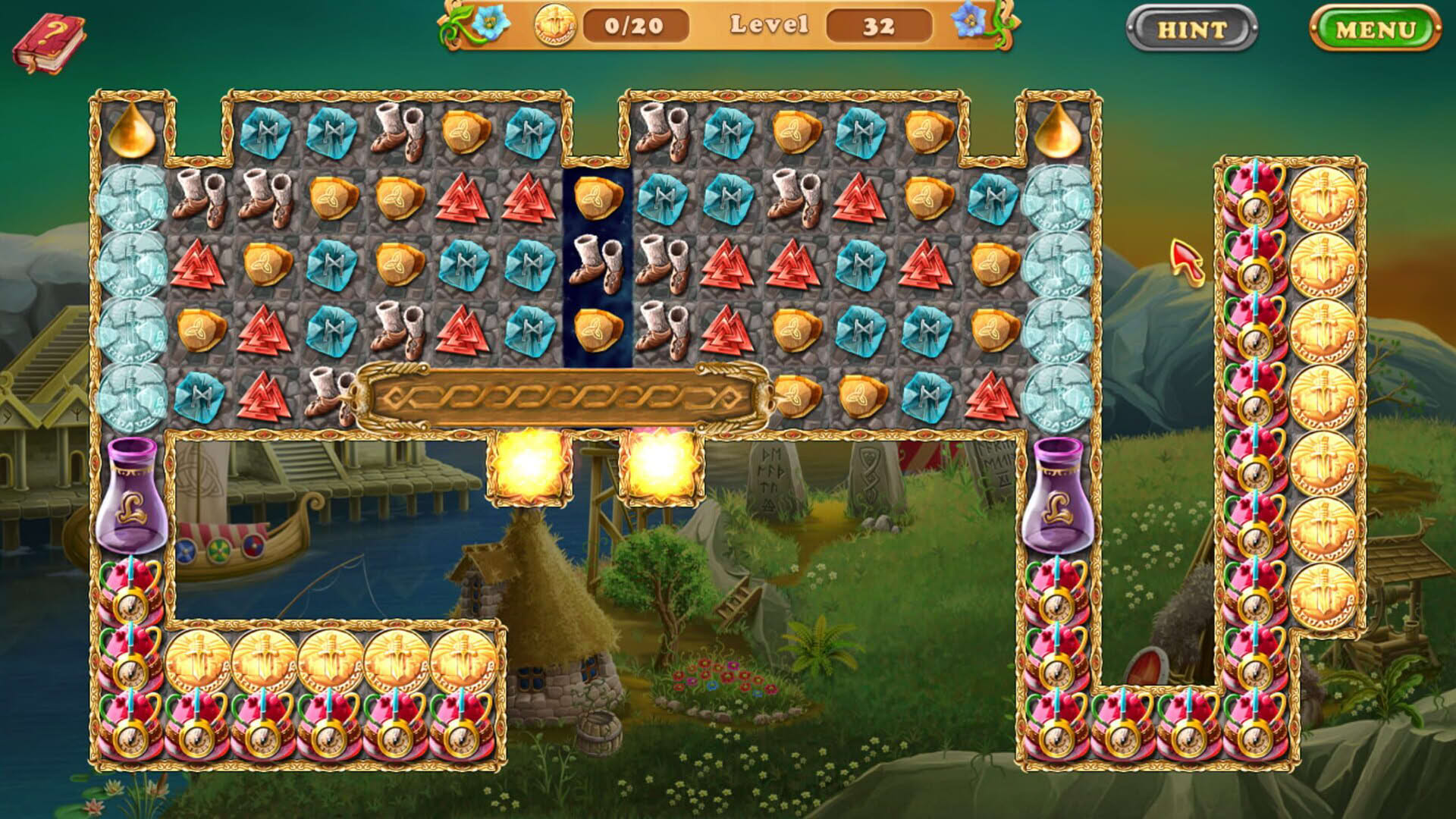 Screenshot for Laruaville 11 Match 3 Puzzle