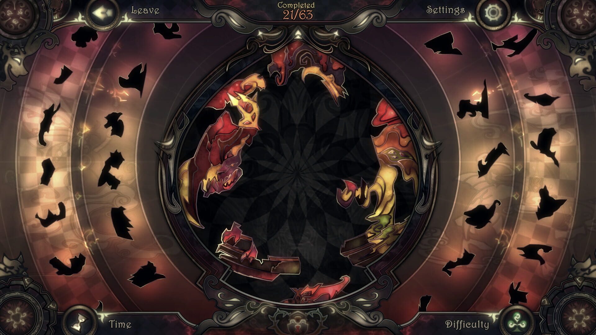 Screenshot for Glass Masquerade 2: Illusions - Temptations Puzzle Pack