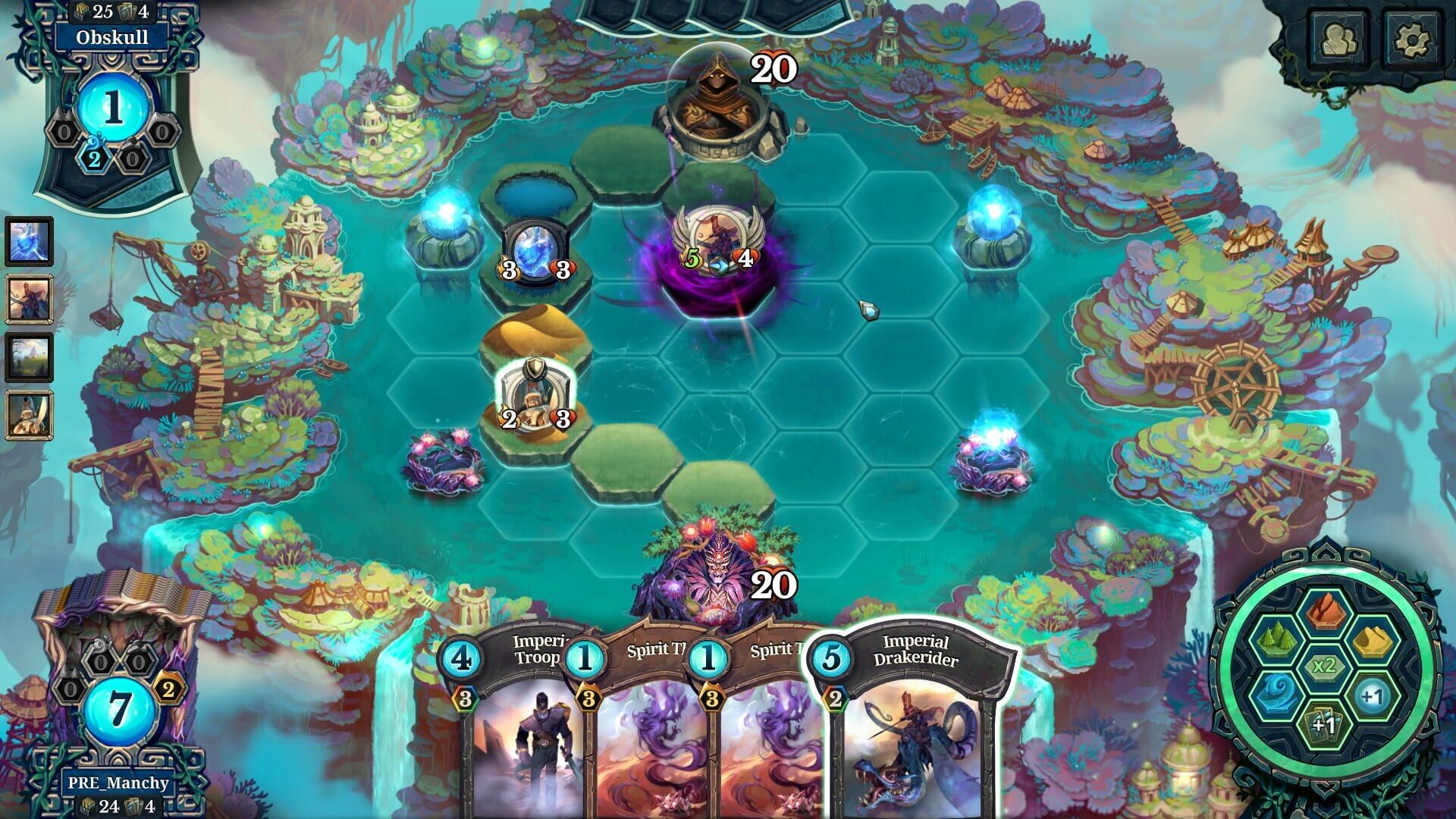 Screenshot for Faeria: Fall of Everlife
