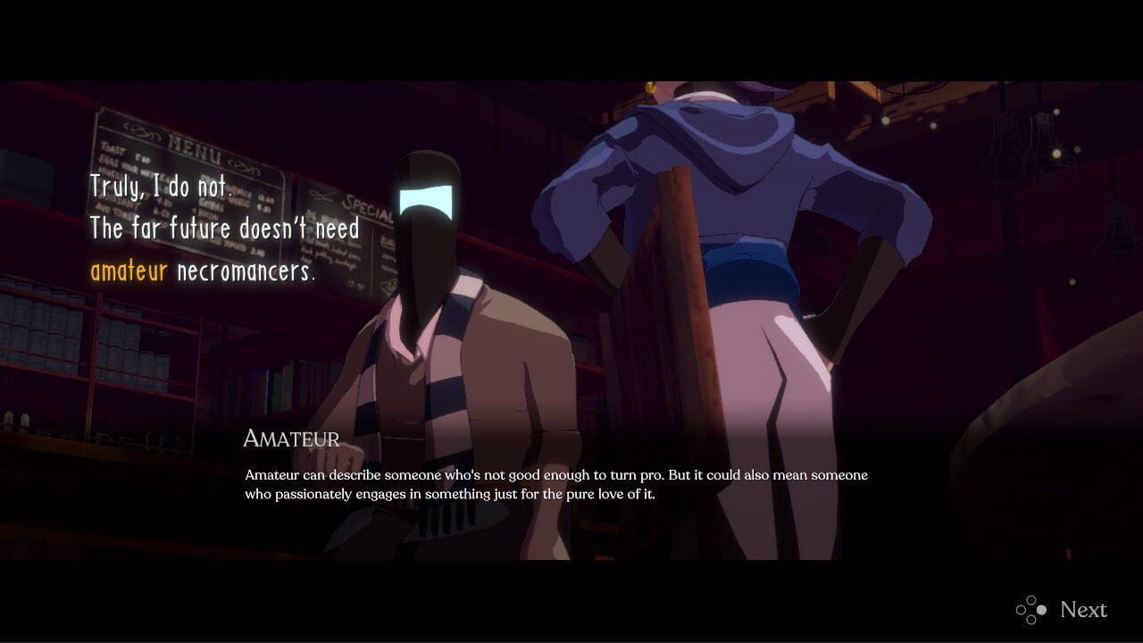 Screenshot for Necrobarista: Final Pour