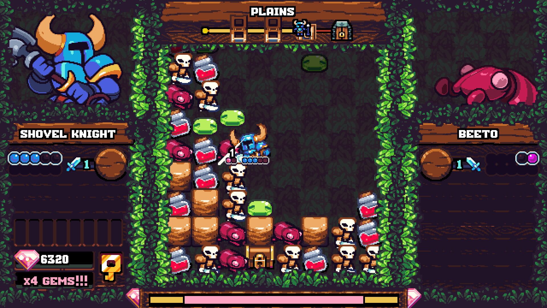 Screenshot for Shovel Knight: Pocket Dungeon