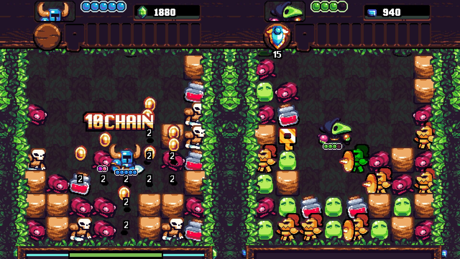Screenshot for Shovel Knight: Pocket Dungeon