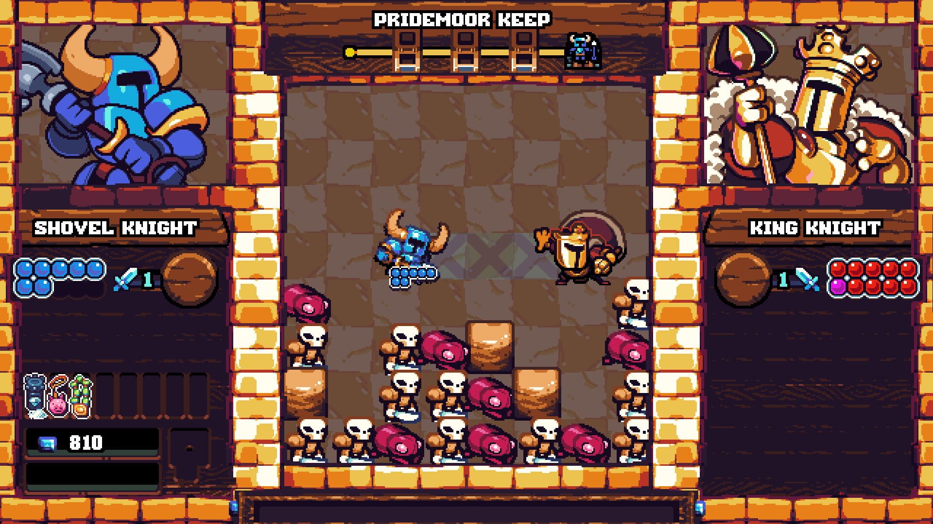 Screenshot for Shovel Knight: Pocket Dungeon