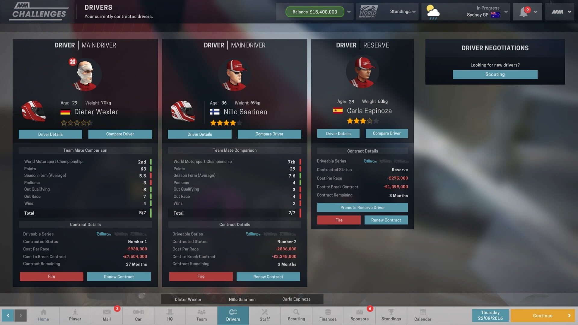 Screenshot for Motorsport Manager: Challenge Pack