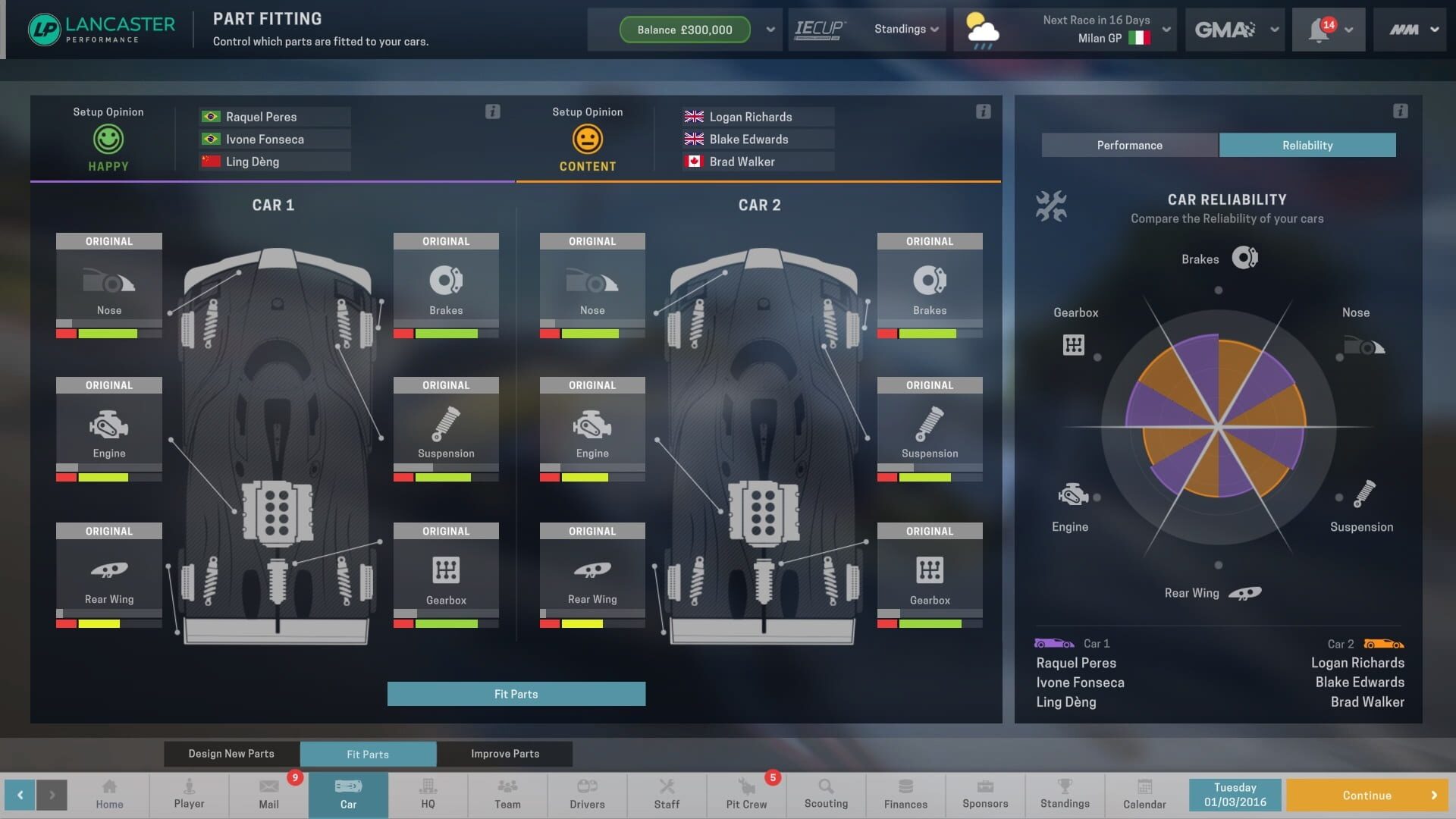 Screenshot for Motorsport Manager: Endurance Series