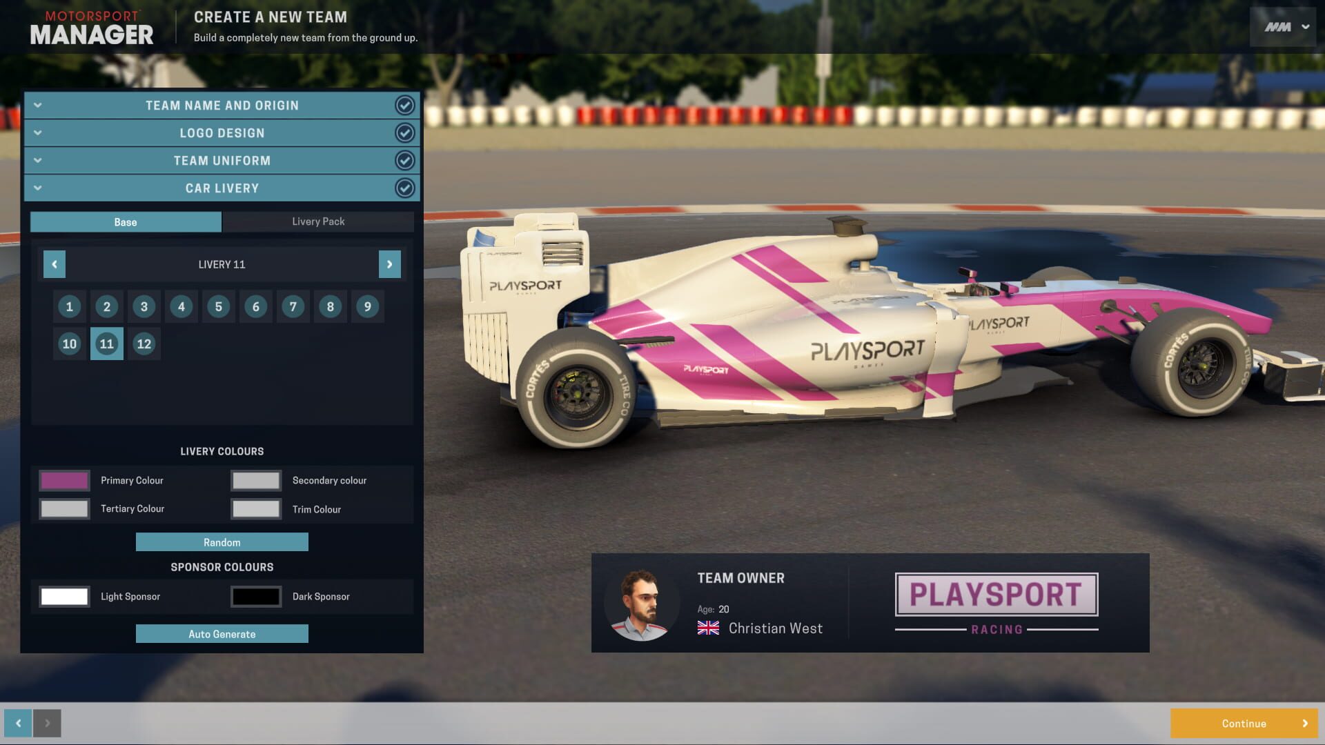 Screenshot for Motorsport Manager: Create Your Own Team