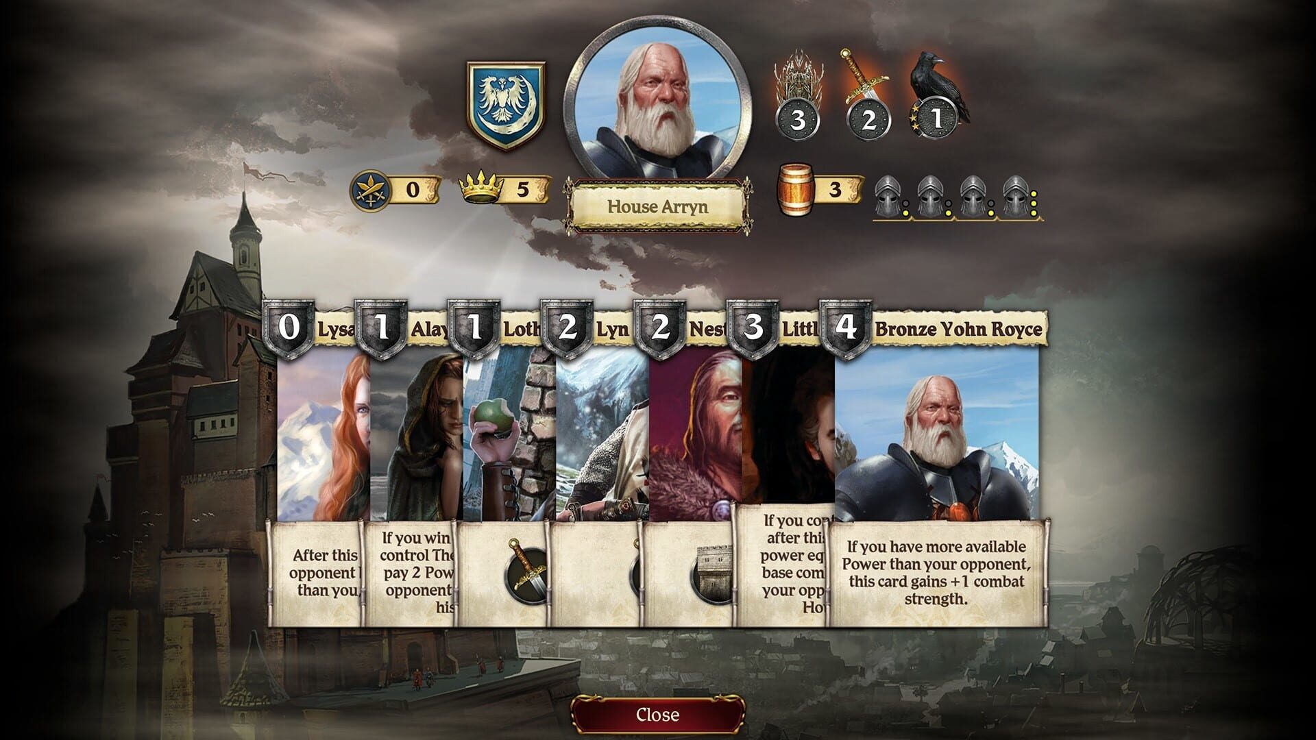 Screenshot for A Game of Thrones: The Board Game - Digital Edition: A Feast for Crows