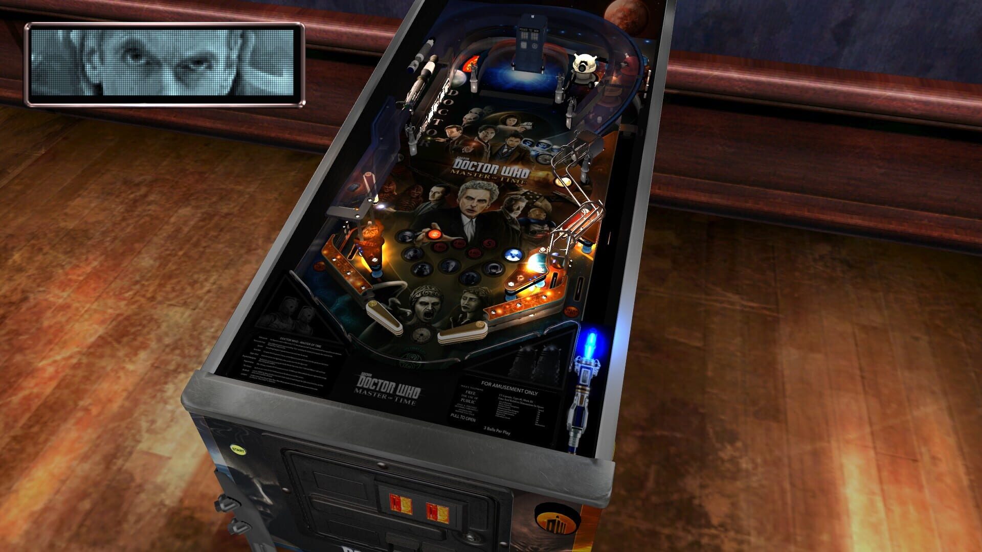 Screenshot for Pinball Arcade: Doctor Who - Master of Time