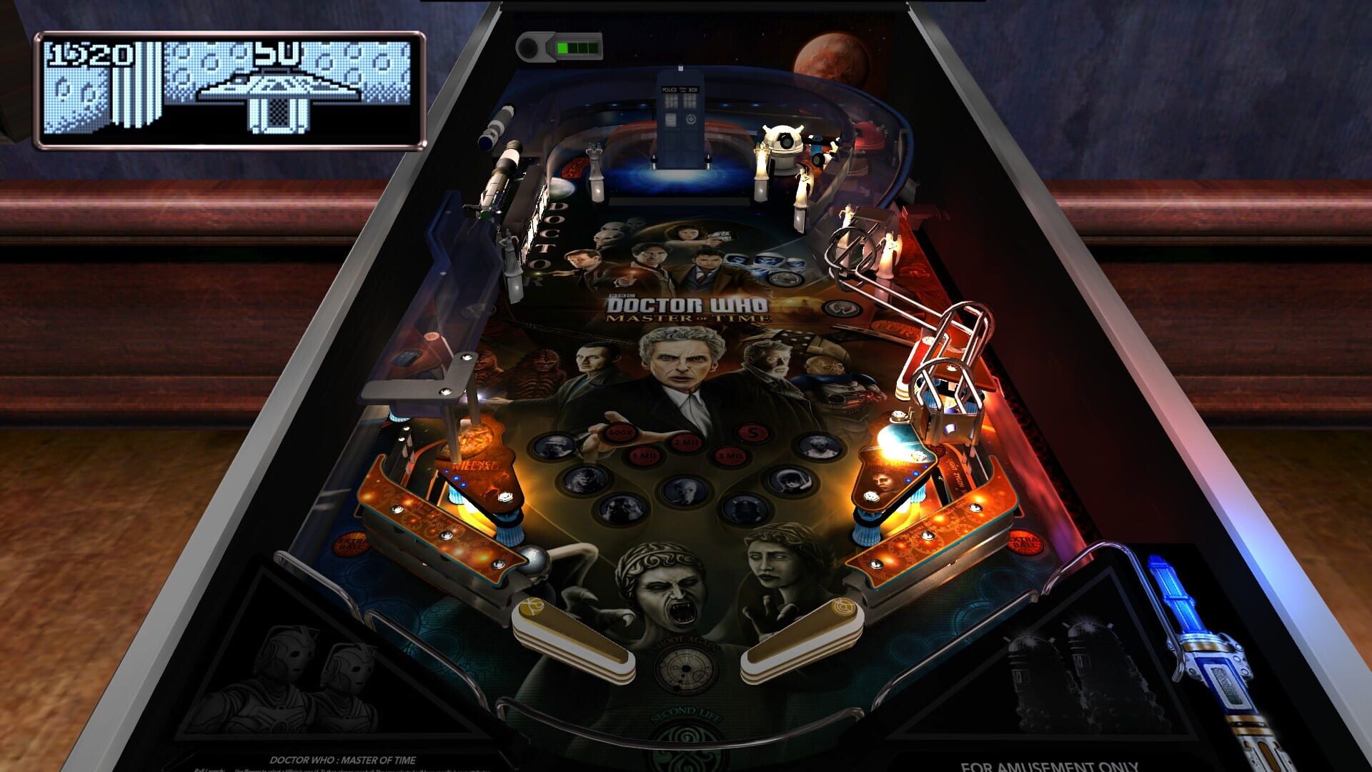 Screenshot for Pinball Arcade: Doctor Who - Master of Time