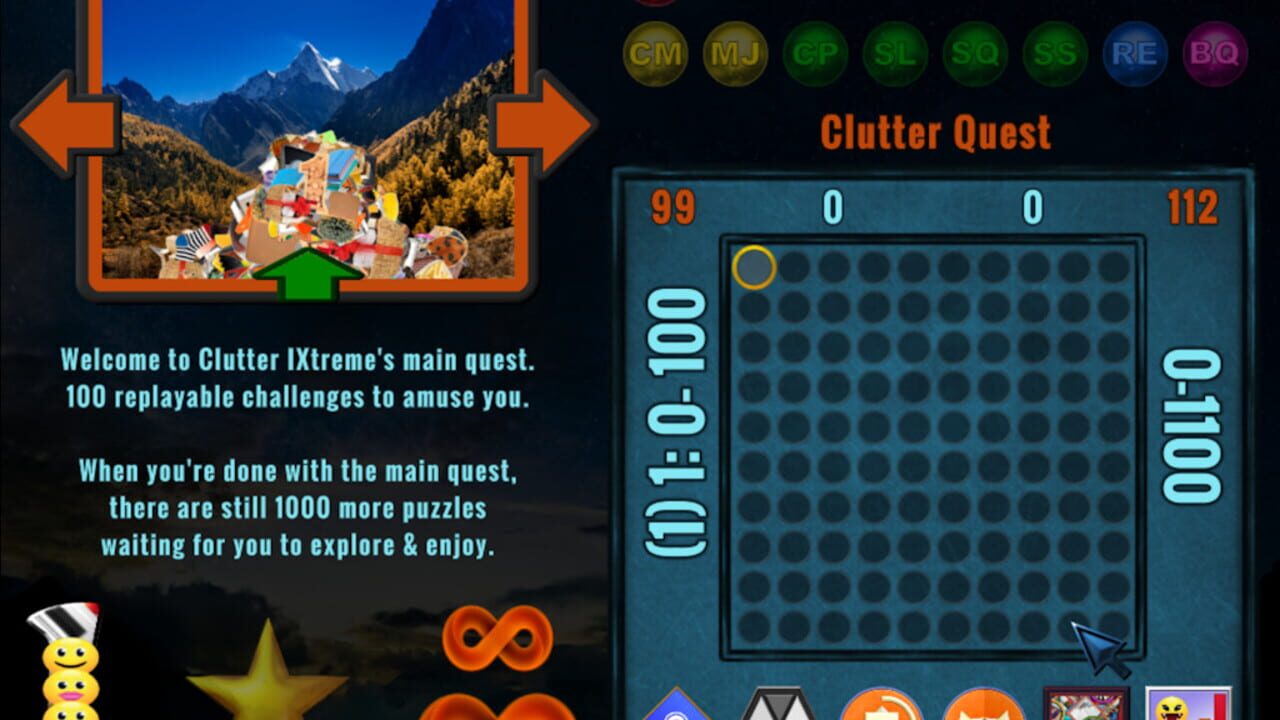 Screenshot for Clutter IX: Clutter IXtreme