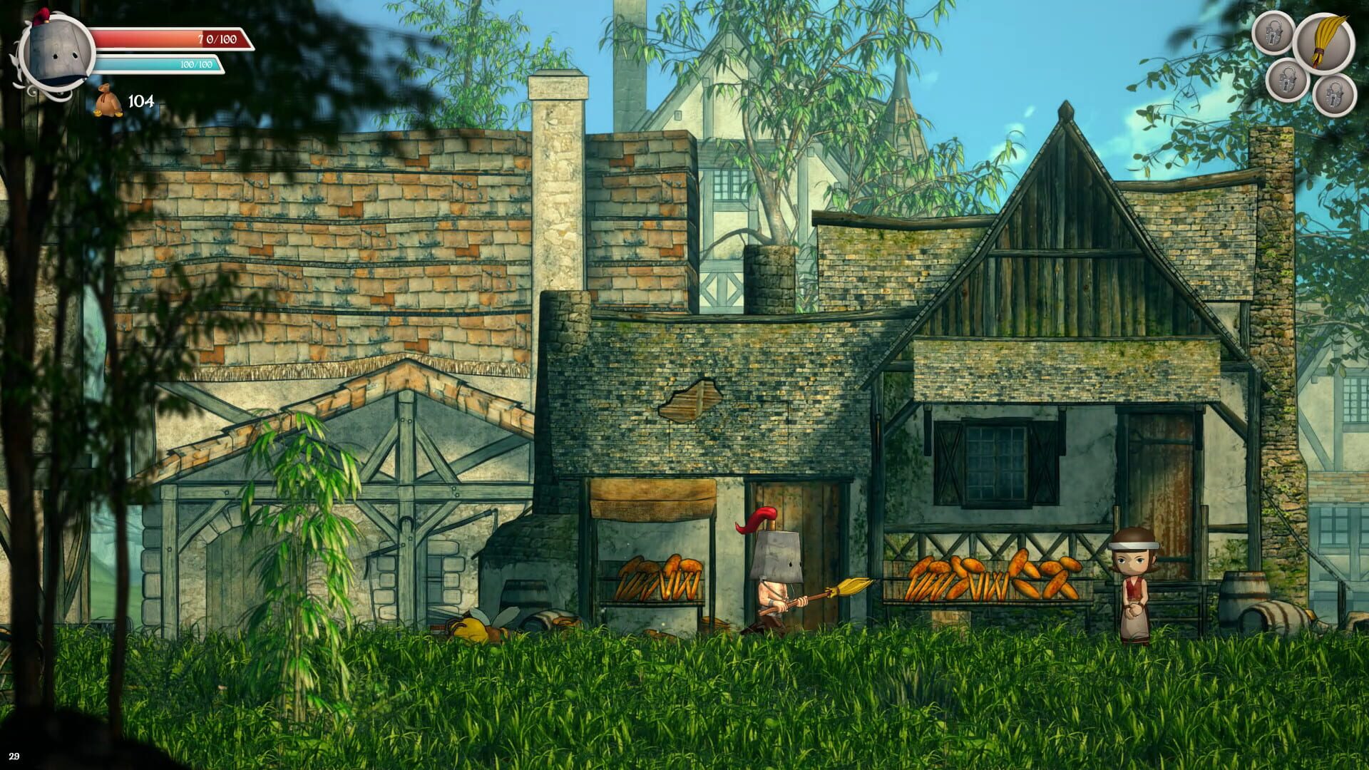 Screenshot for Clunky Hero