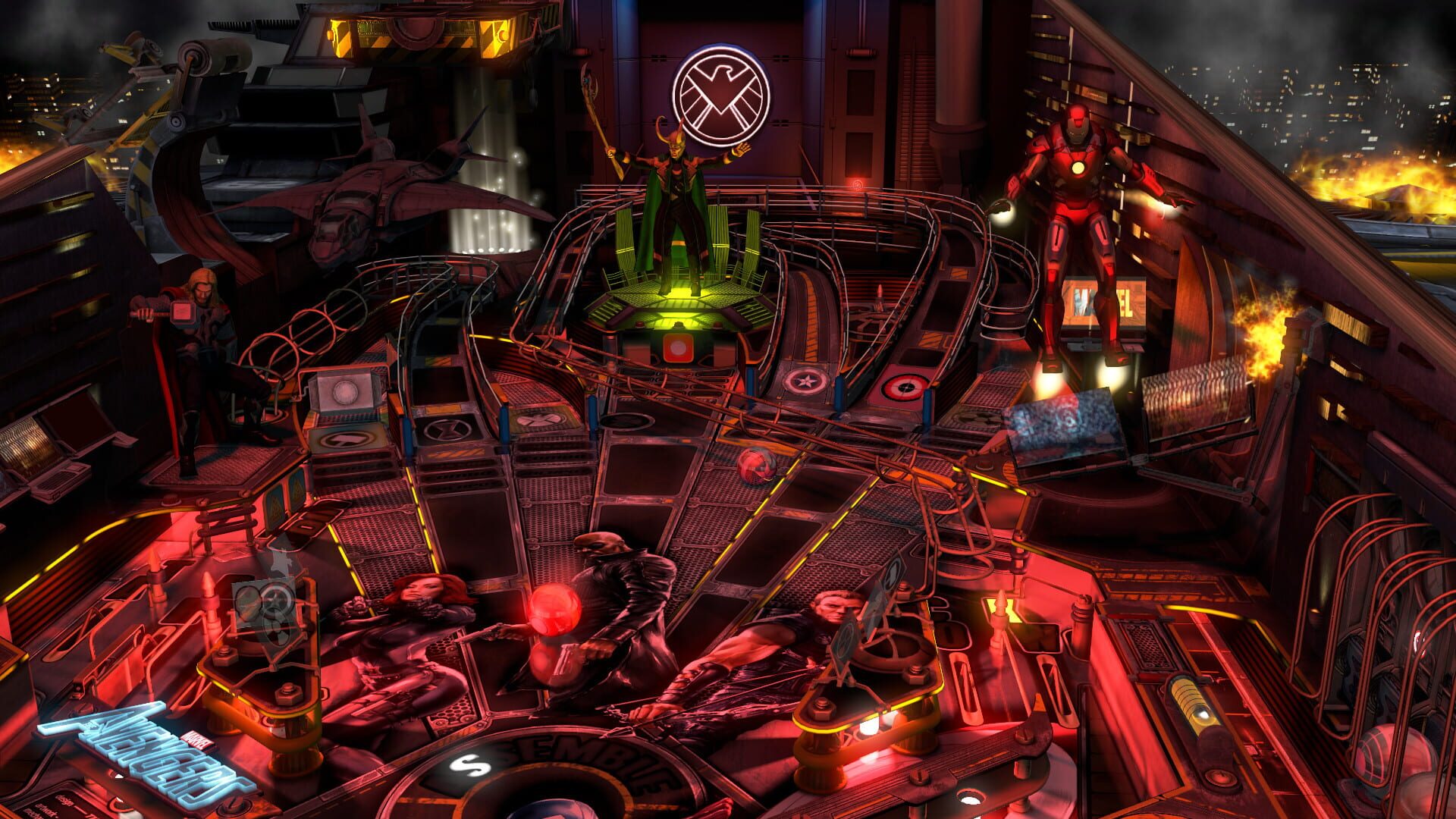Screenshot for Pinball FX3: Marvel Pinball - Avengers Chronicles