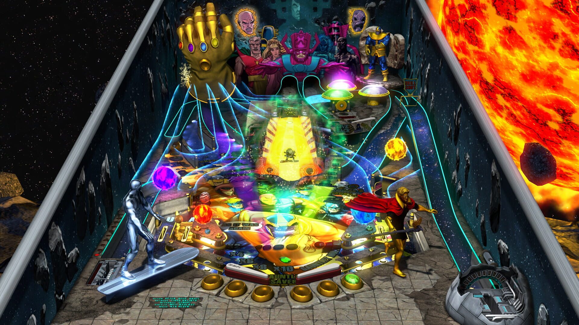 Screenshot for Pinball FX3: Marvel Pinball - Avengers Chronicles