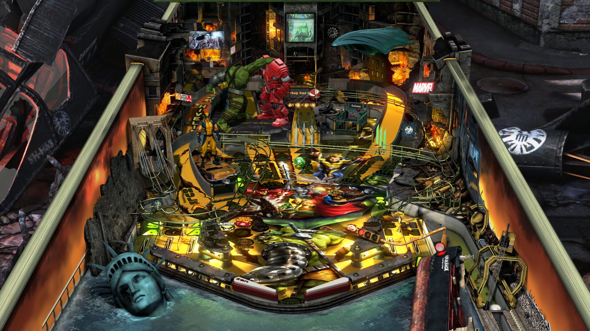 Screenshot for Pinball FX3: Marvel Pinball - Avengers Chronicles