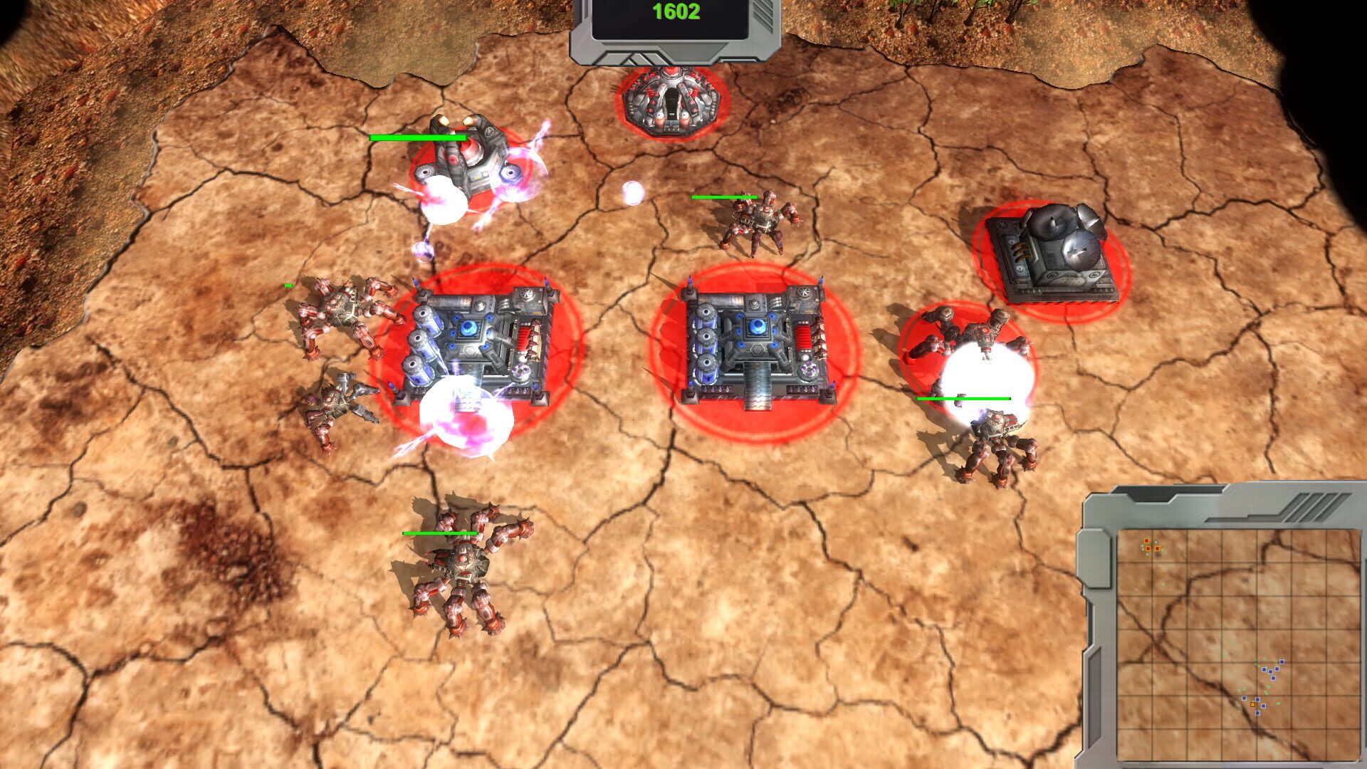 Screenshot for Spider-Robots War