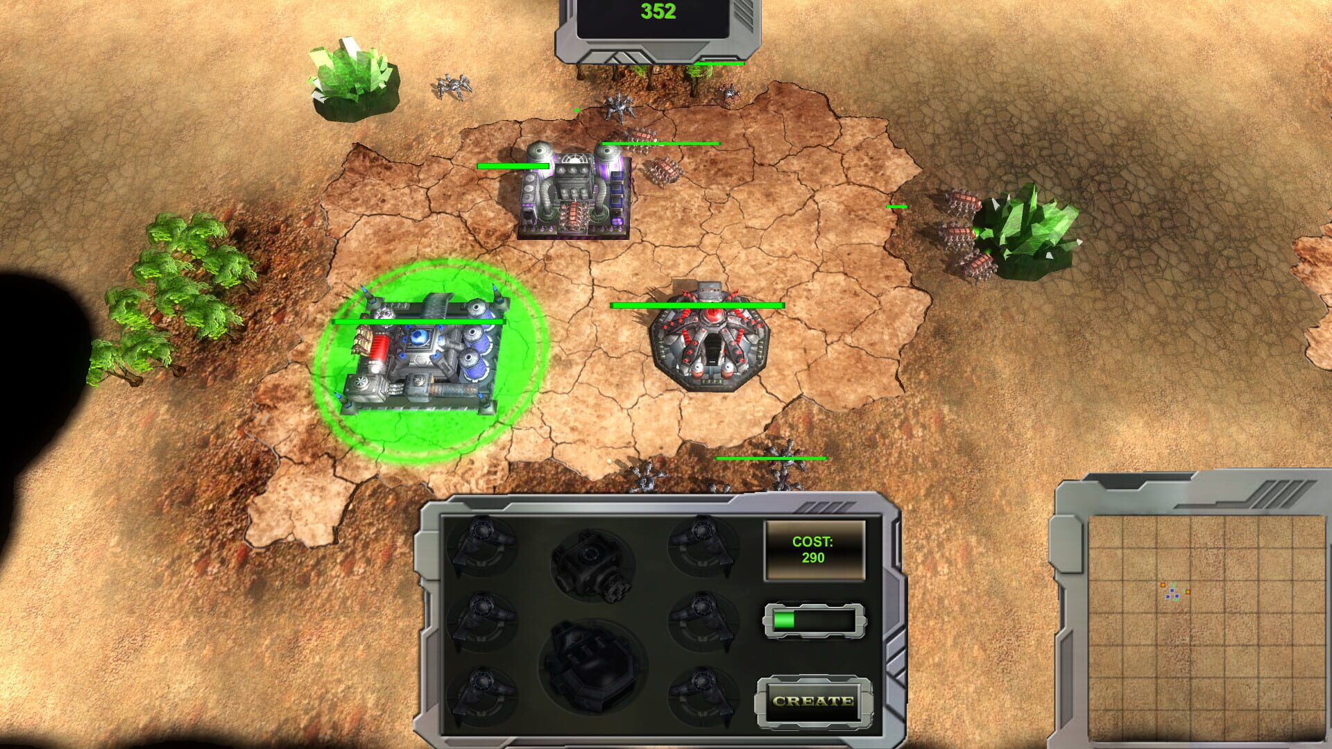 Screenshot for Spider-Robots War