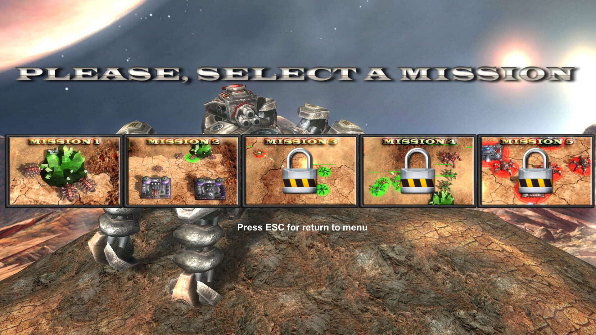 Screenshot for Spider-Robots War