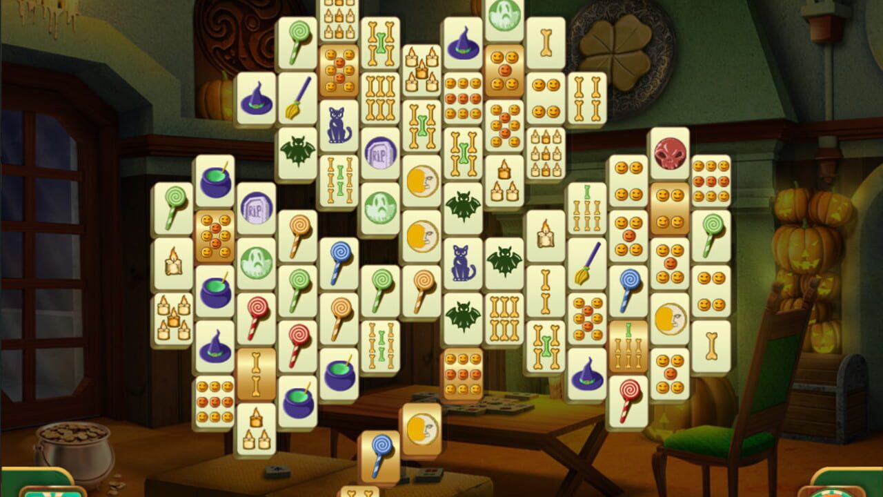 Screenshot for Spooky Mahjong